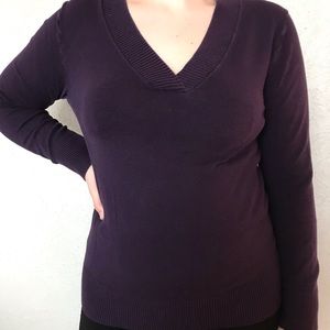 Purple sweater